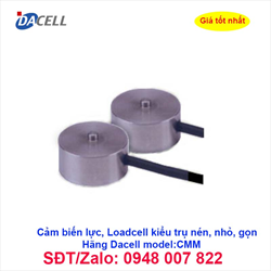 Cảm biến lực, loadcell kiểu trụ nén gọn Dacell CMM